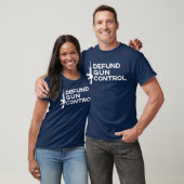 T-shirt Defund Gun Control 2A 2nd Amendment Pro Gun (Unisexe)