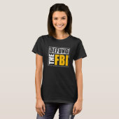 T-shirt Defund the FBI (Devant entier)
