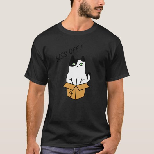T-shirt Dégage Chat ! (Devant)