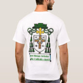 T-shirt d'église de Ninian de saint (Dos)