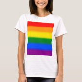 T-shirt Dégradé arc-en-ciel (Devant)