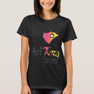 T-shirt Dégradé de poisson agressif Surf