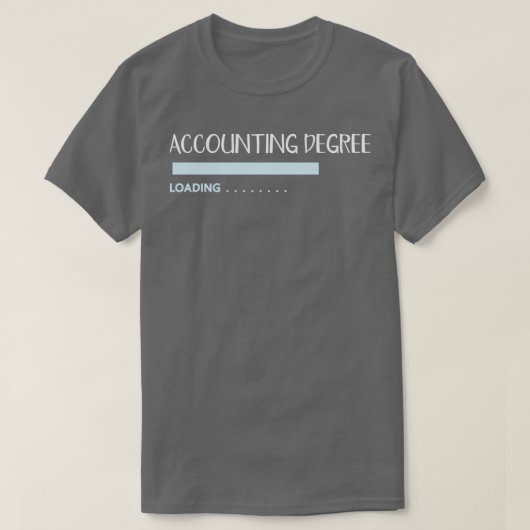 T-shirt Degré comptable CPA Cadeau (Design devant)
