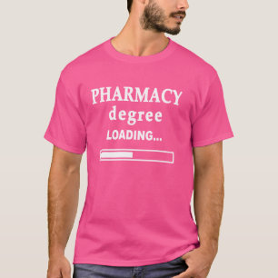 T-shirt Degré de pharmacie Chargement Rx Pharmacien White 