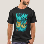 T-shirt Degré Energy Cyberpunk Crypto Shirt (Devant)