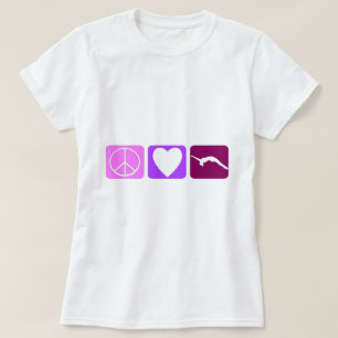 T-shirt Dégringolade d'amour de paix