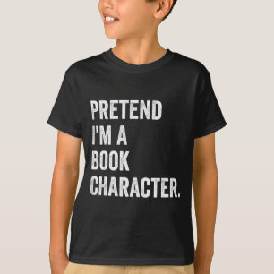 T-shirt Déguise-toi en un personnage de livre costume enfa