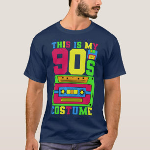 T-shirt Déguisement années 90 1990smed Fête années 90 Fami