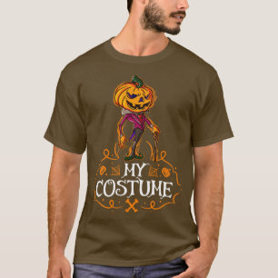 T-shirt Déguisement Citrouille Halloween Effrayant
