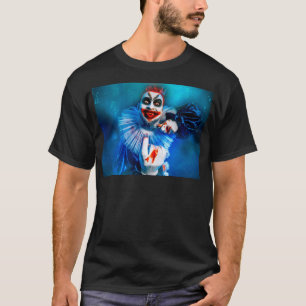 T-shirt Déguisement de clown artistique SlipperyJoe Happy