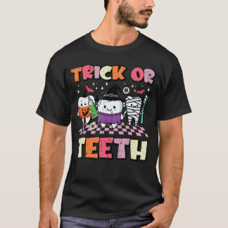 T-shirt Déguisement de dentiste d'Halloween Oreeth dentair
