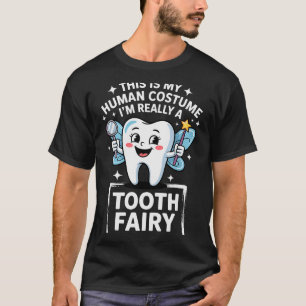 T-shirt Déguisement de Fée des Dents Mignon Pour Hommes Fe