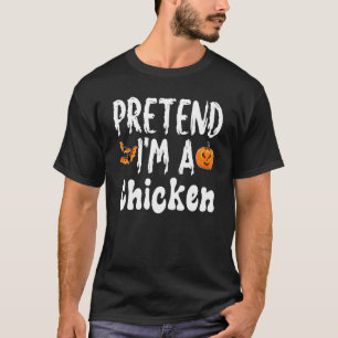 T-shirt Déguisement de fête d'Halloween Fais semblant que