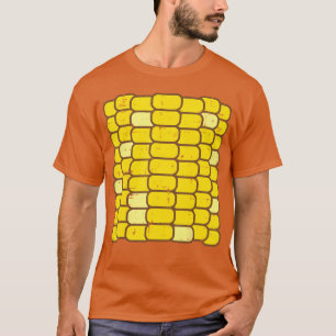 T-shirt Déguisement de maïs Halloween Farceur Agriculteur 