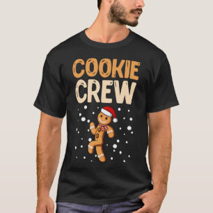 T-shirt Déguisement de Noël Enfant Équipe de Biscuit Rigol