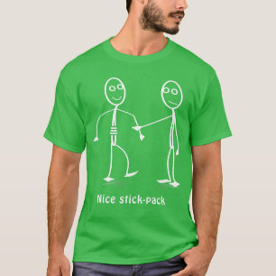 T-shirt Déguisement de Stickman StickPack drôle et sympa e