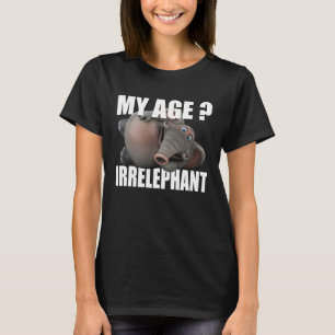 T-shirt Déguisement d'éléphant drôle pour adultes et enfan