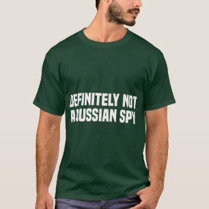 T-shirt Déguisement d'espion russe pas vraiment Halloween