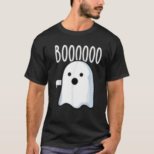 T-shirt Déguisement d'Halloween Fantôme Mignon Pouce en Ba