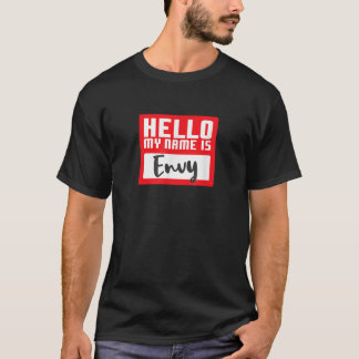 T-shirt Déguisement drôle d'Halloween Bonjour je m'appelle