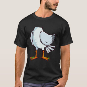 T-shirt Déguisement drôle d'Halloween de mouette Fête Cosp
