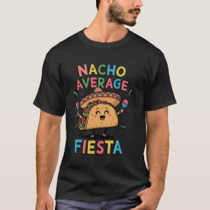 T-shirt Déguisement Fiesta Mexicaine Drôle Nacho Taco Moye