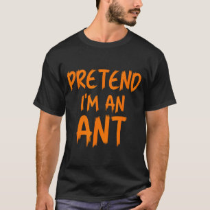 T-shirt Déguisement Halloween Je Fais Semblant d'être une