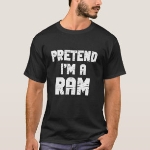 T-shirt Déguisement Halloween Je Suis Un Bélier Costume Dr