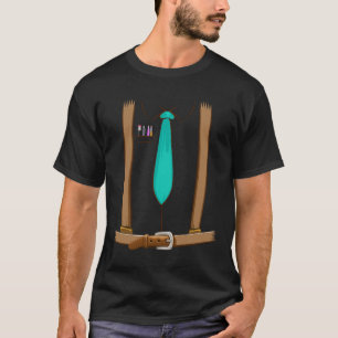 T-shirt Déguisement Nerd Halloween Mignon Dork Geek Fils J