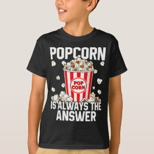 T-shirt Déguisement Pop Costume Amoureux de Popcorn Blague
