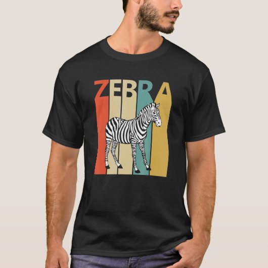 T-shirt Déguisement Zèbre Zebra (Devant)