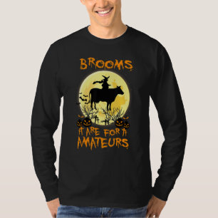 T-shirt Déguisements d'Halloween La sorcière vache Les bal
