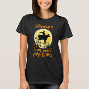 T-shirt Déguisements d'Halloween sorcière vaches Balais So