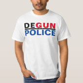 T-SHIRT DÉGUNER LA POLICE (Devant)