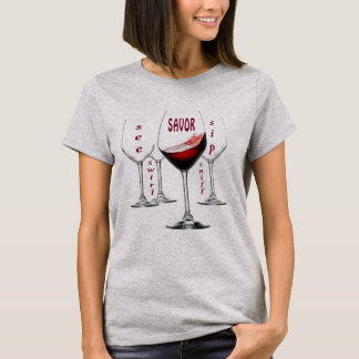 T-shirt Dégustation de vin Cinq S