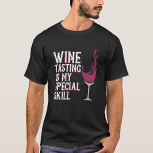 T-shirt Dégustation De Vins Spécial Drinker Dire Wine Gra