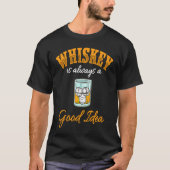 T-shirt Dégustation de Whiskey Whiskey Irish Scotch Bourbo (Devant)