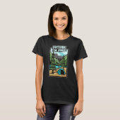 T-shirt Dehors Je suis Libre Camping Tentes Glamping Campe (Devant entier)
