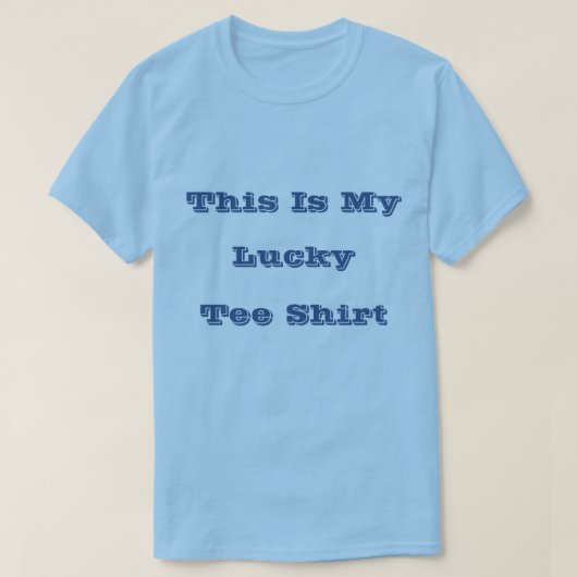 T-shirt Deja Vu Bleu Saison Printemps Couleur Solide (Design devant)