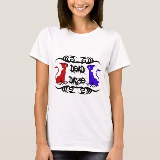 T-shirt Deja Vu Cat (Devant)