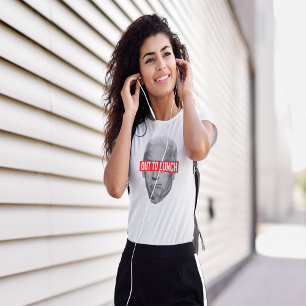 T-shirt Déjeuner À L'Extérieur Anti Joe Biden