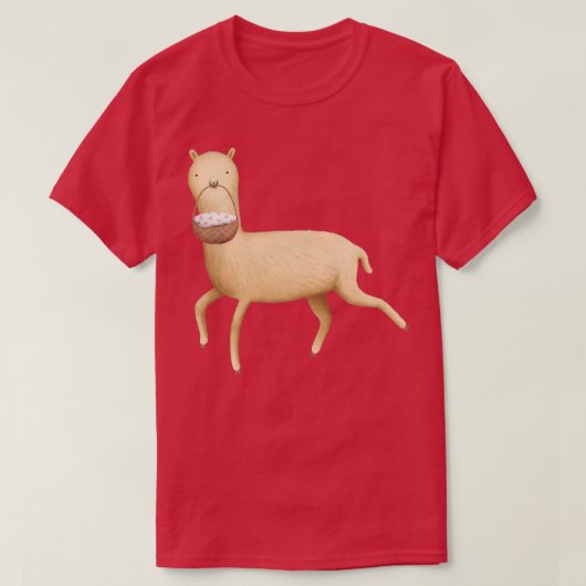 T-shirt Déjeuner Alpaca (Design devant)