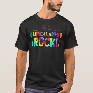 T-shirt Déjeuner Dames Rock Tie Dye Déjeuner Lady Squad Re