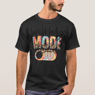 T-shirt Déjeuner Lady Mode Off Leopard & Tie Dye Déjeuner 