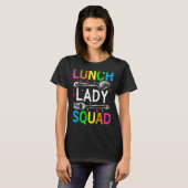 T-shirt Déjeuner Lady Squad Cafétéria Crew Déjeuner Lady L (Devant entier)