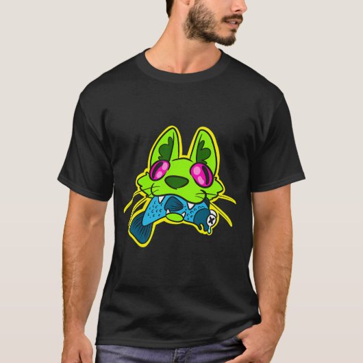 T-shirt Déjeuner Néon (Devant)