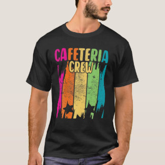 T-shirt Déjeuner scolaire Lady Appréciation École Cafétéri