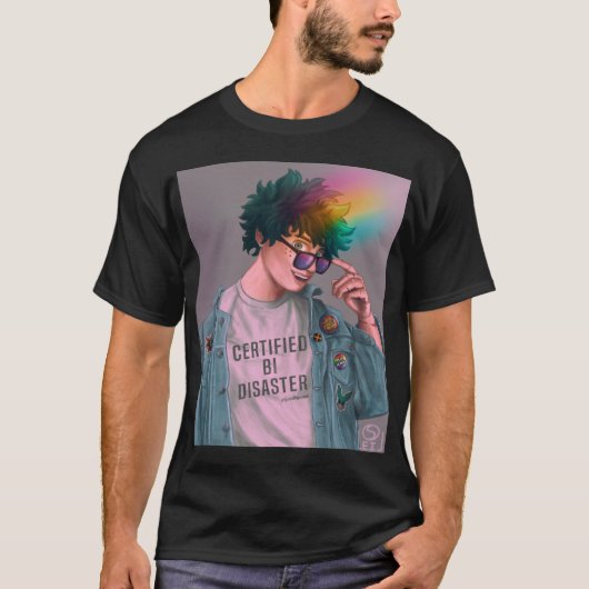 T-shirt Deku bi (Devant)