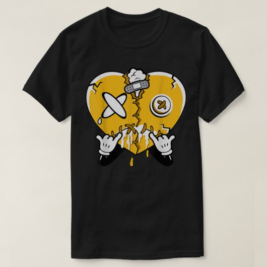 T-shirt Del Sol 13s Tee Heart Drip Chaussures Em 13 Retro  (Design devant)