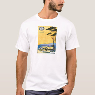 T-shirt Delage ~ Publicité Vintage pour automobile